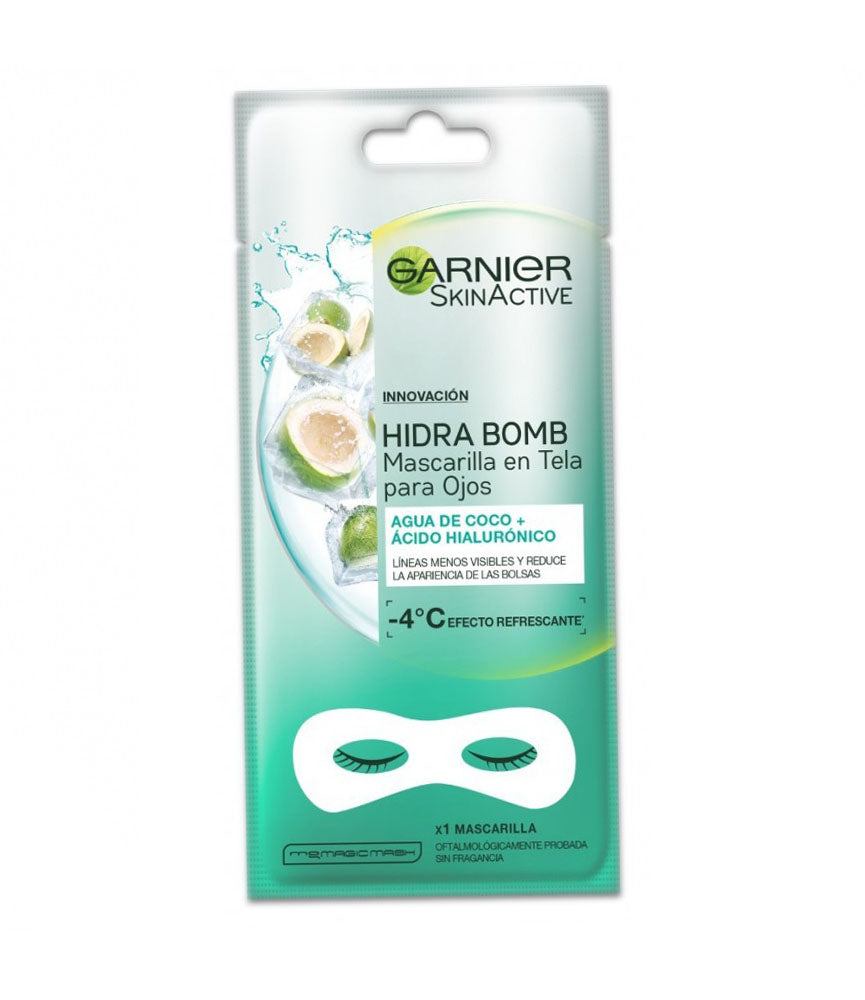 Mascarilla En Tela Para Ojos Coconut Garnier Skin Active