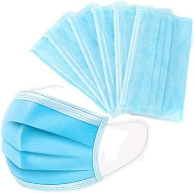 Mascarilla 3 pliegos Desechables Kenid 10 Unidades en Sobre