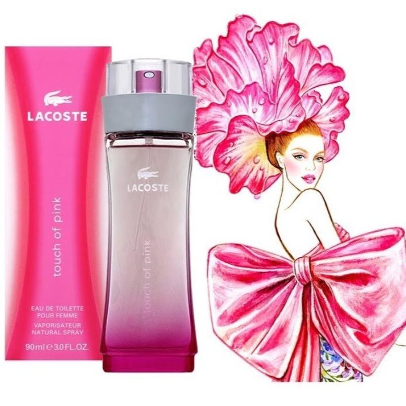 Touch Of Pink Lacoste Edt 90 Ml Mujer