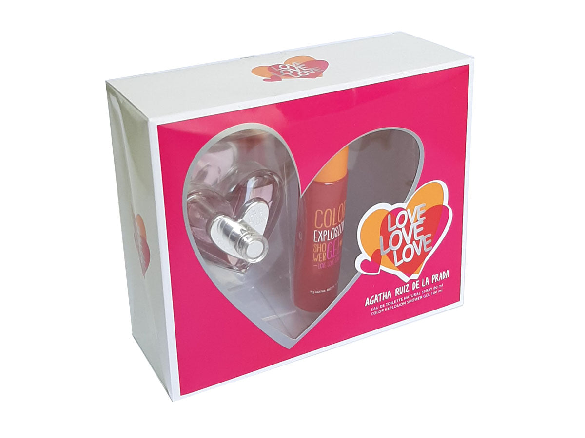 Love Love Love Mujer Estuche 80ML EDT + 100ML Gel De Ducha