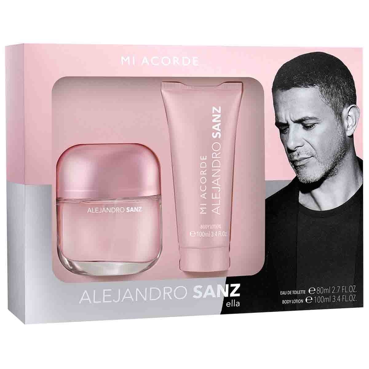 Estuche Mi Acorde A. Sanz Edt 80ml+ 100ml B/L Mujer