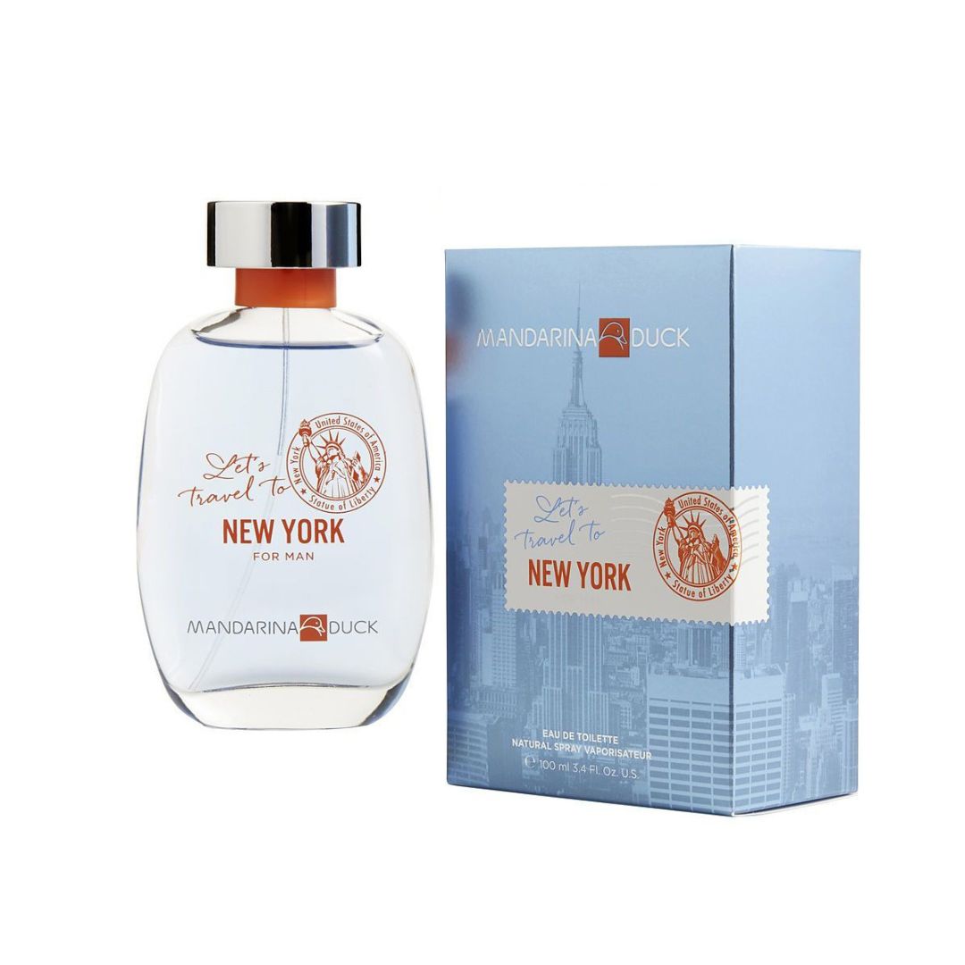 Let's Travel To New York Edt 100Ml Hombre