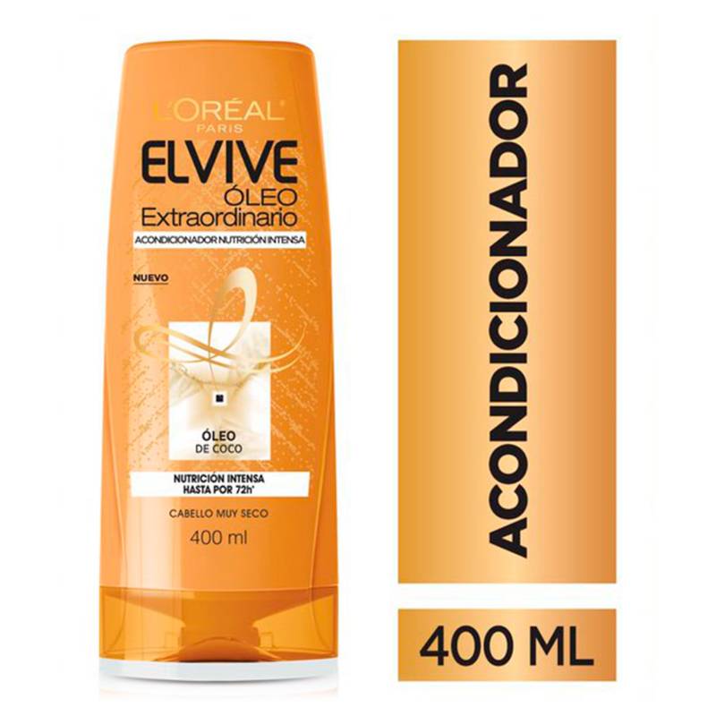 Elvive O.Extraord Nutr Prof Aco 400 ml