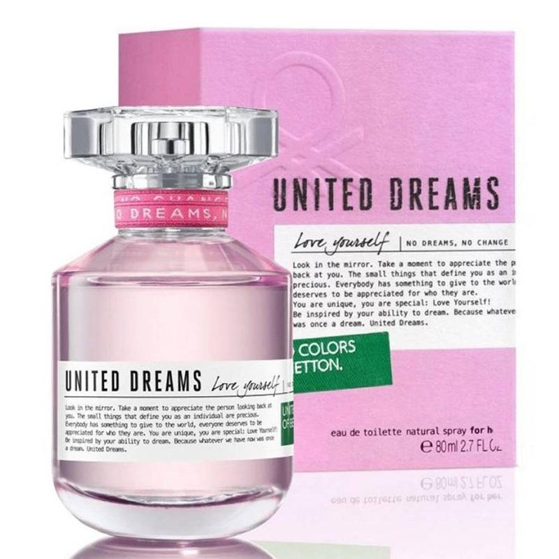 United Dreams Love Yourself 80ML EDT Mujer Benetton