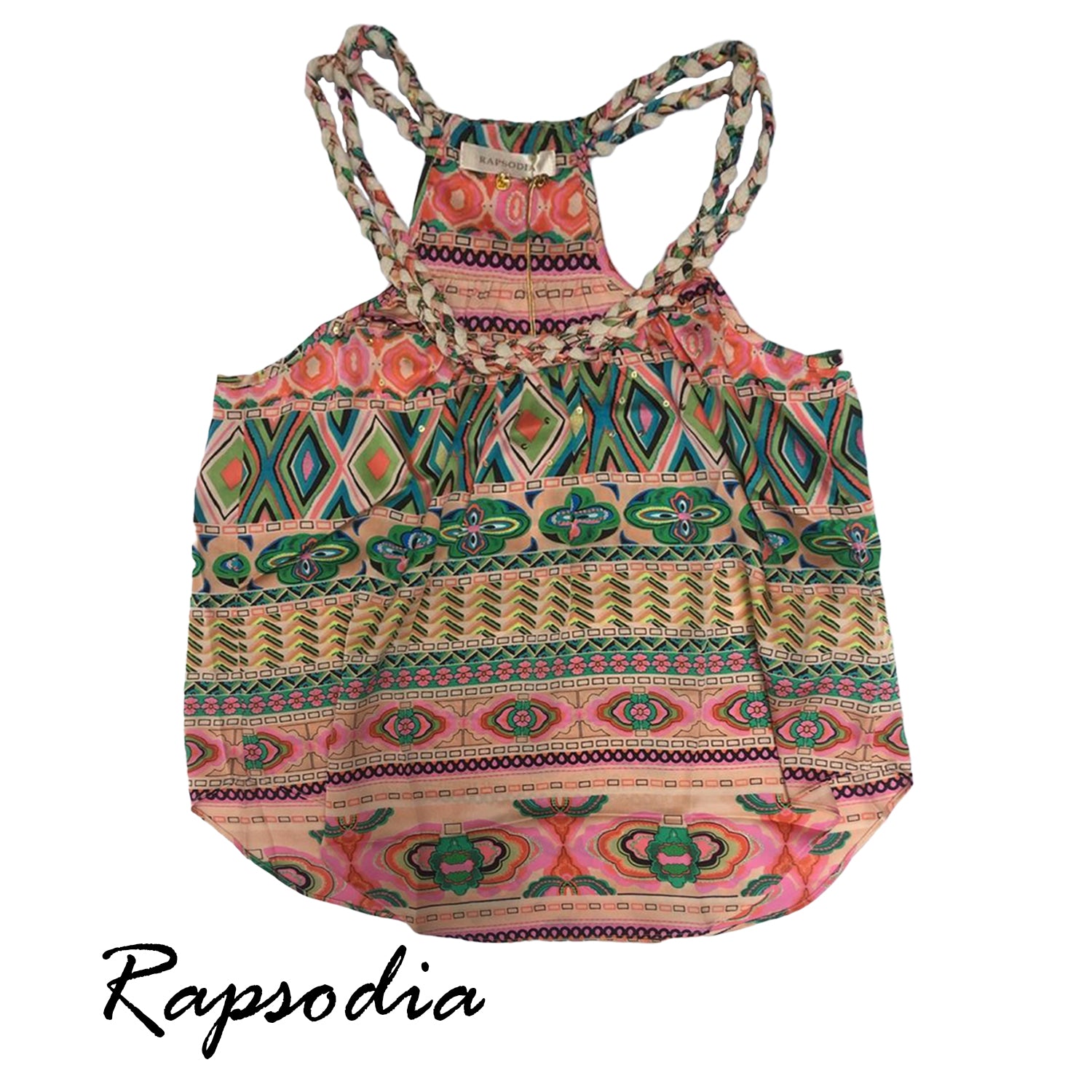 Blusa Rapsodia Alma Pepita Multicolor