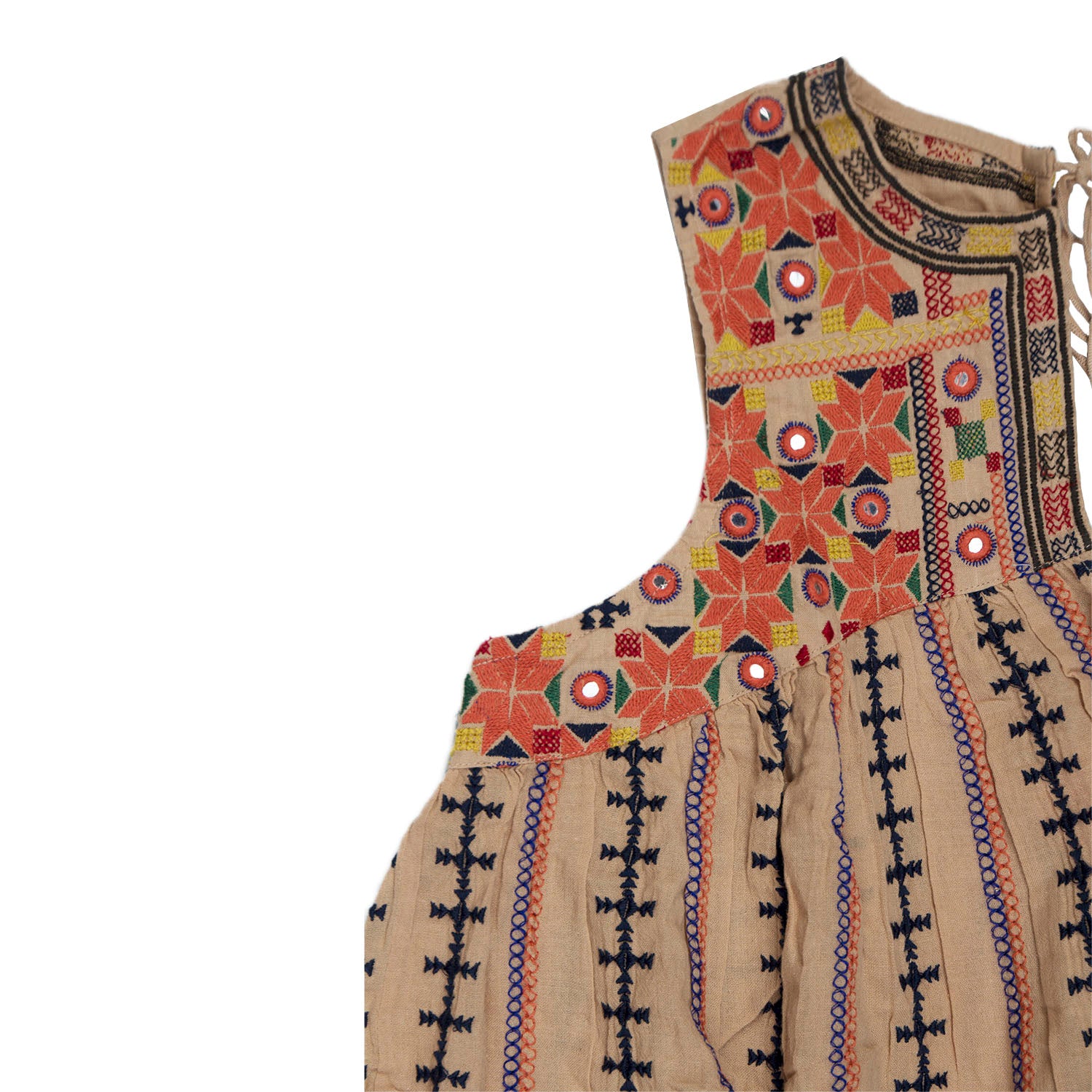 Blusa Rapsodia Top Nanu Carmin Multicolor