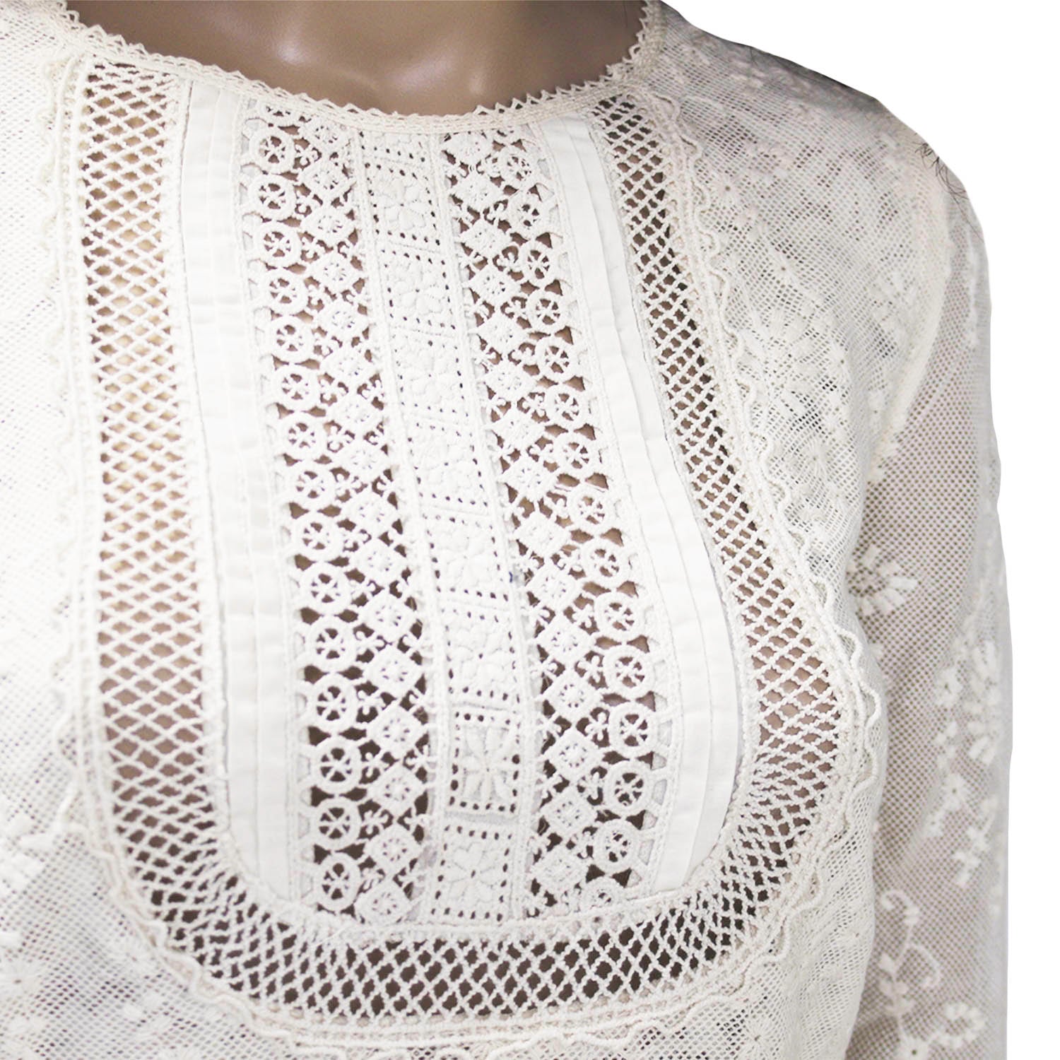 Blusa Rapsodia Andina Crudo