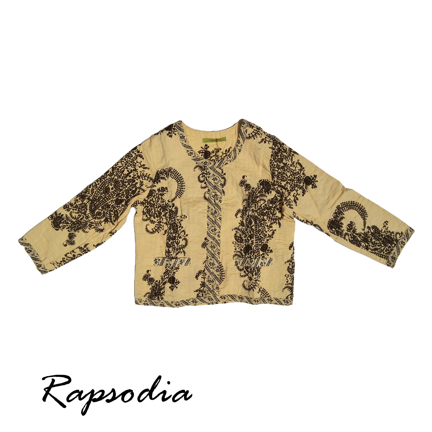 Chaqueta Rapsodia Fina Block Fergie Crudo