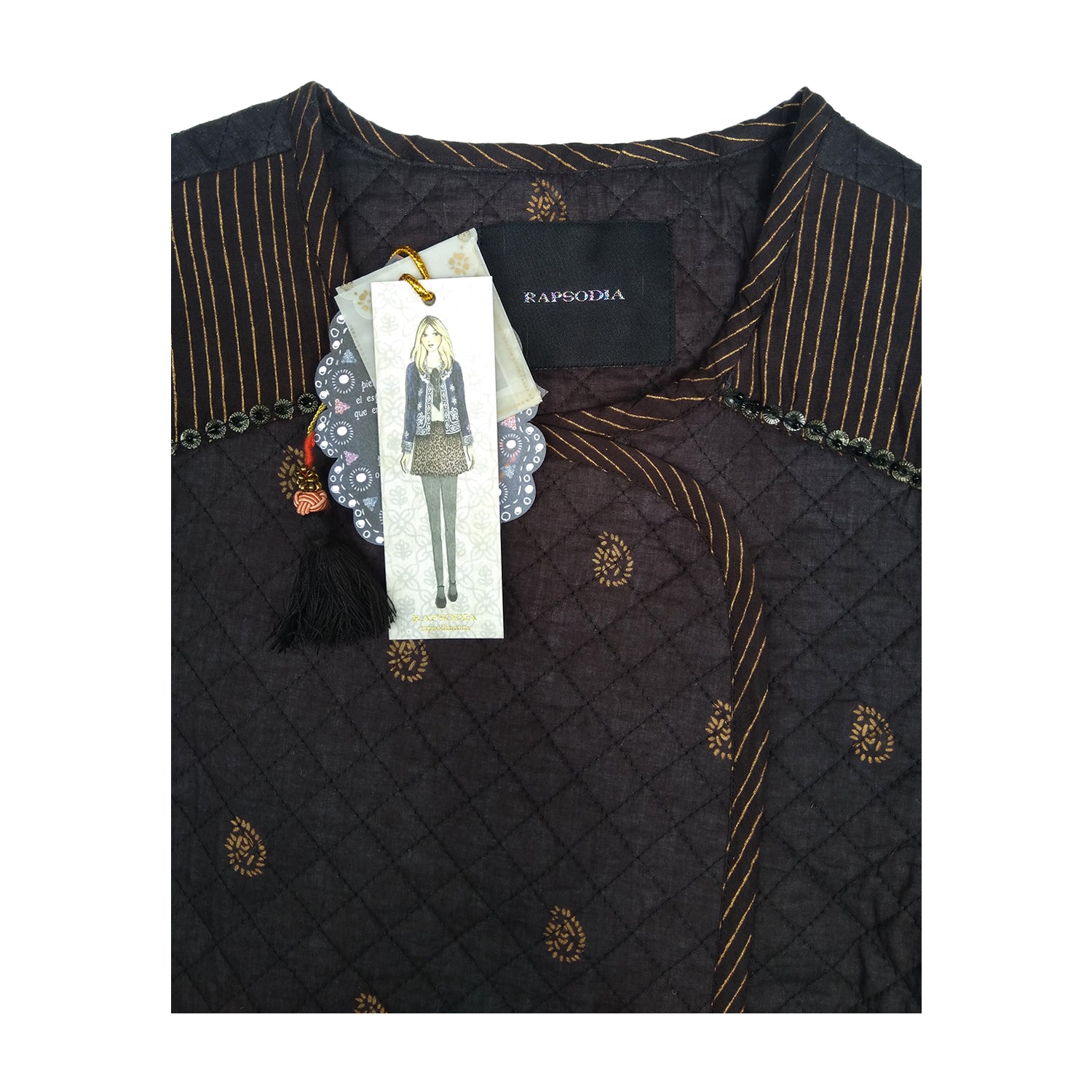 Chaqueta Rapsodia Doba Goldie Negro