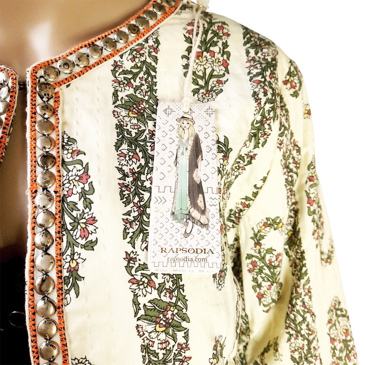 Chaqueta Rapsodia Block Tigui Crudo