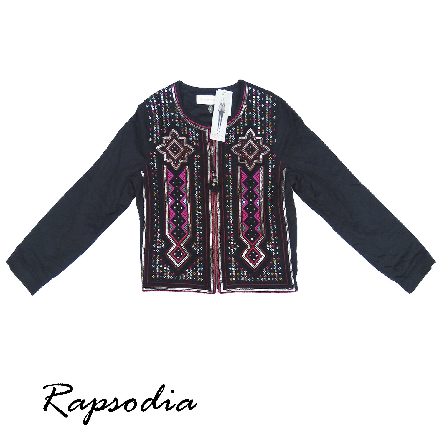 Chaqueta Rapsodia Kisa Negro Petro