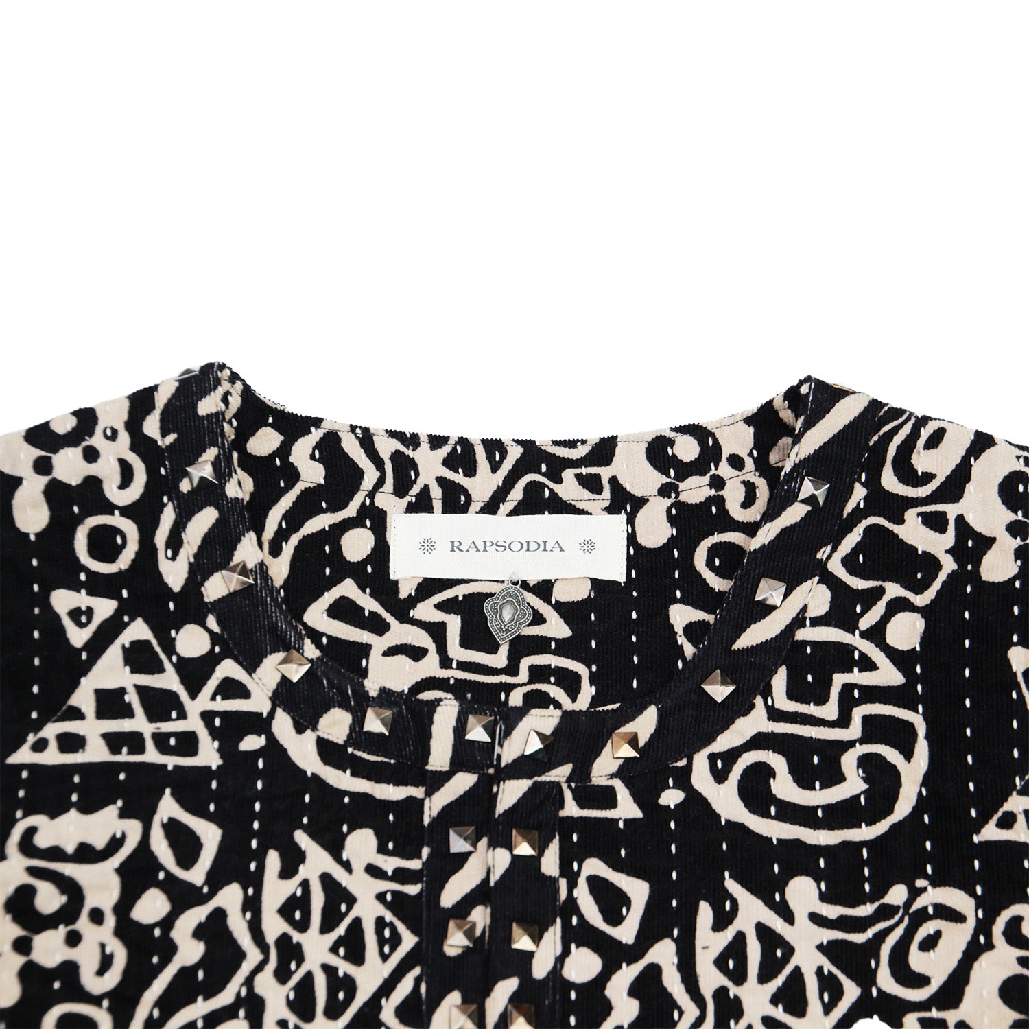 Chaqueta Rapsodia Corderoy Block Negro