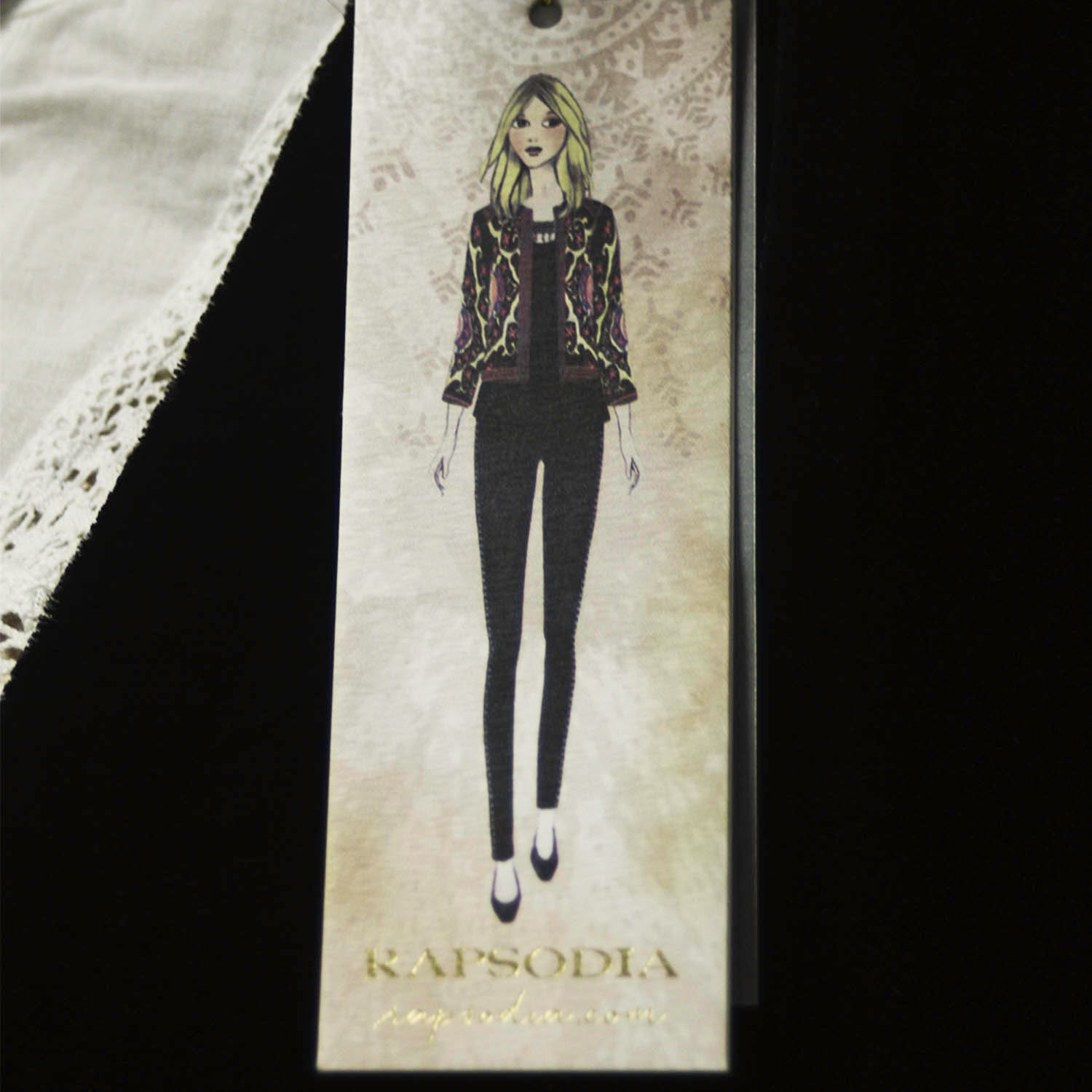 Chaqueta Rapsodia Bretoshka Negro