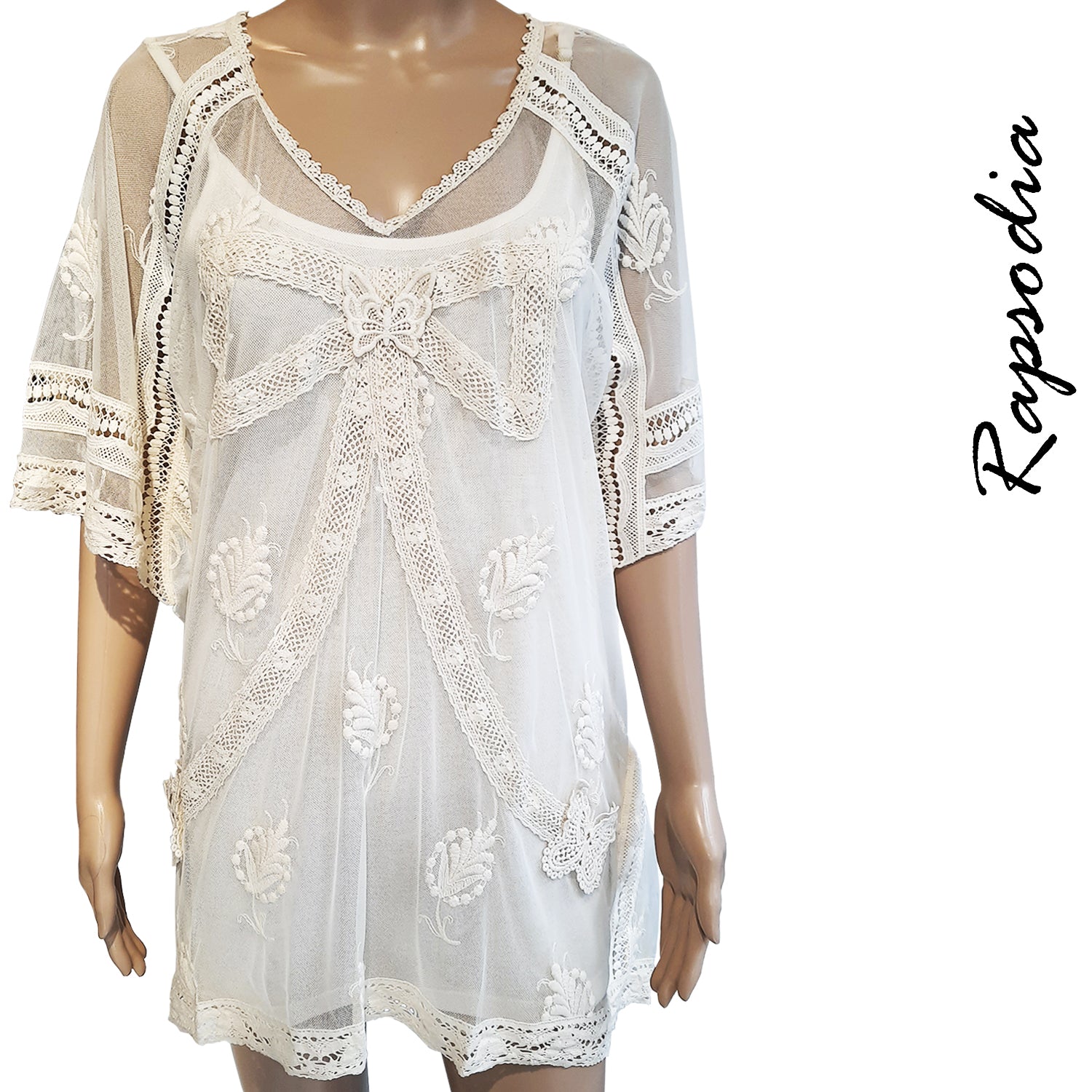 Vestido Rapsodia Cyrene Crudo