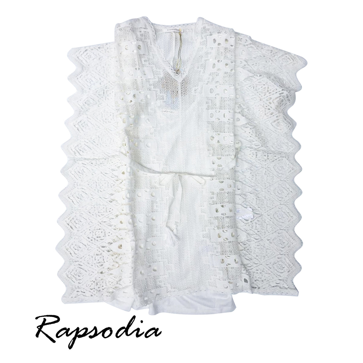 Vestido Rapsodia Corto Ademia Blanco