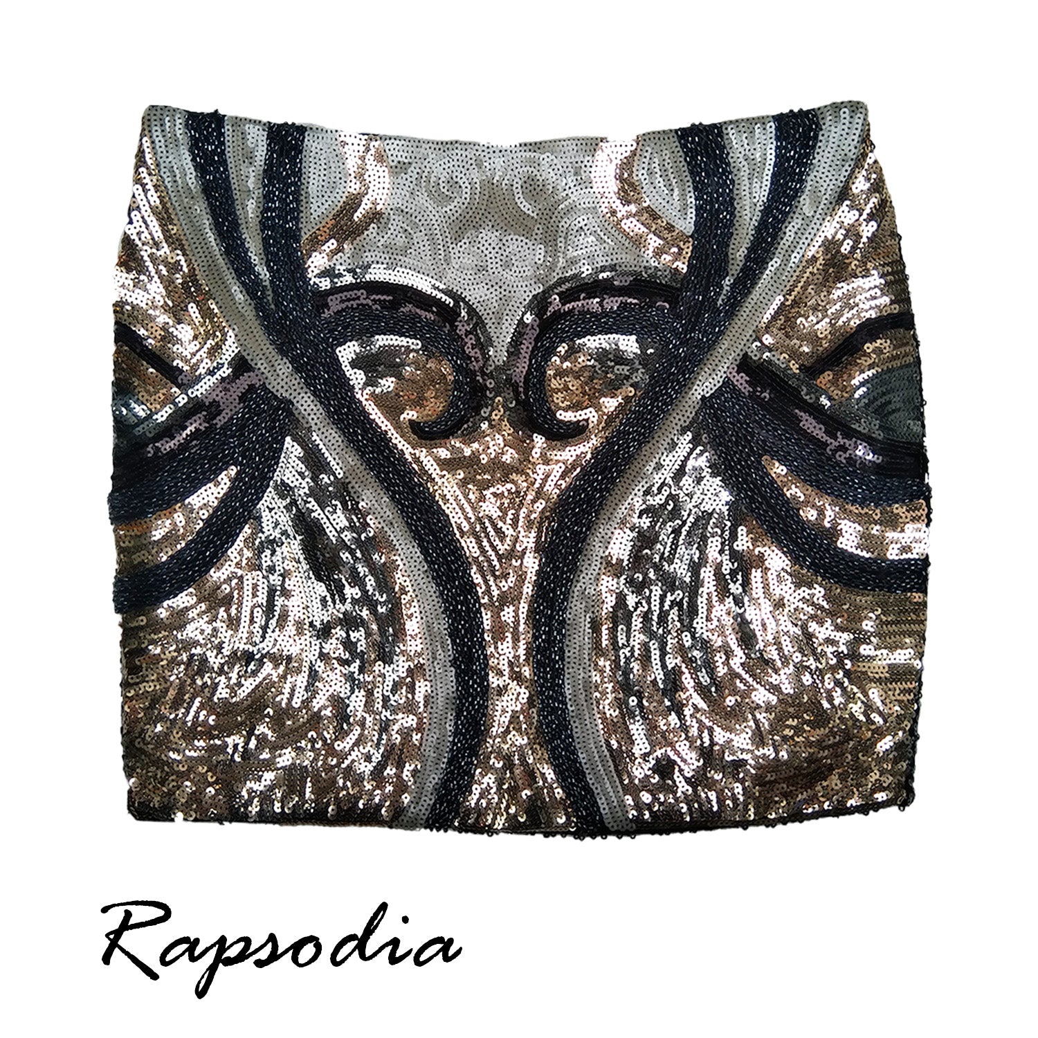 Falda Rapsodia Ambaryth Dorado