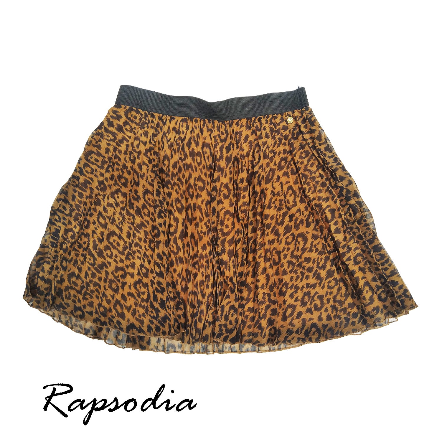 Falda Rapsodia Bachicha Animal Marron