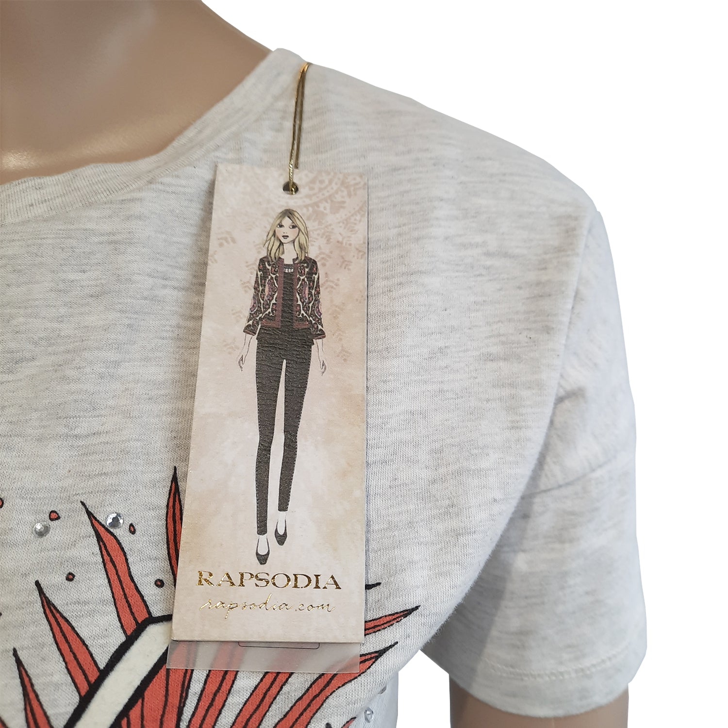 Polera Rapsodia Kim Gris