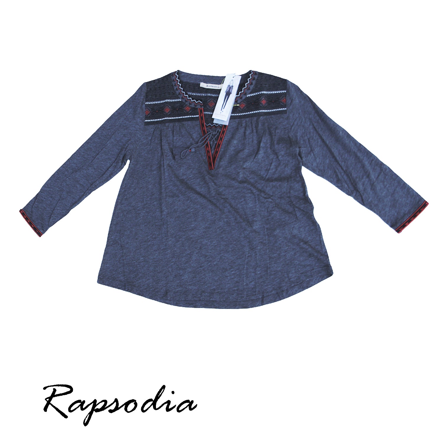 Polera Rapsodia Amari Gris