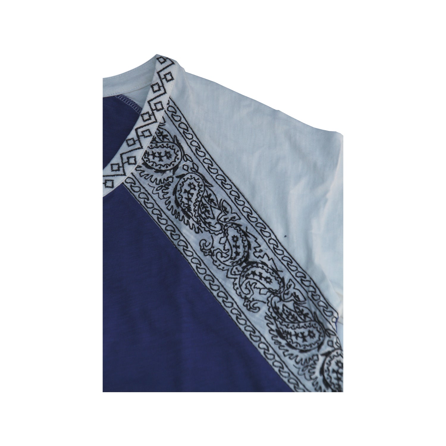 Polera Rapsodia Manga Larga Azul Luke