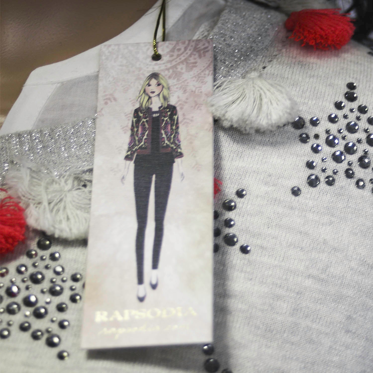 Sweater Rapsodia Frette Gris