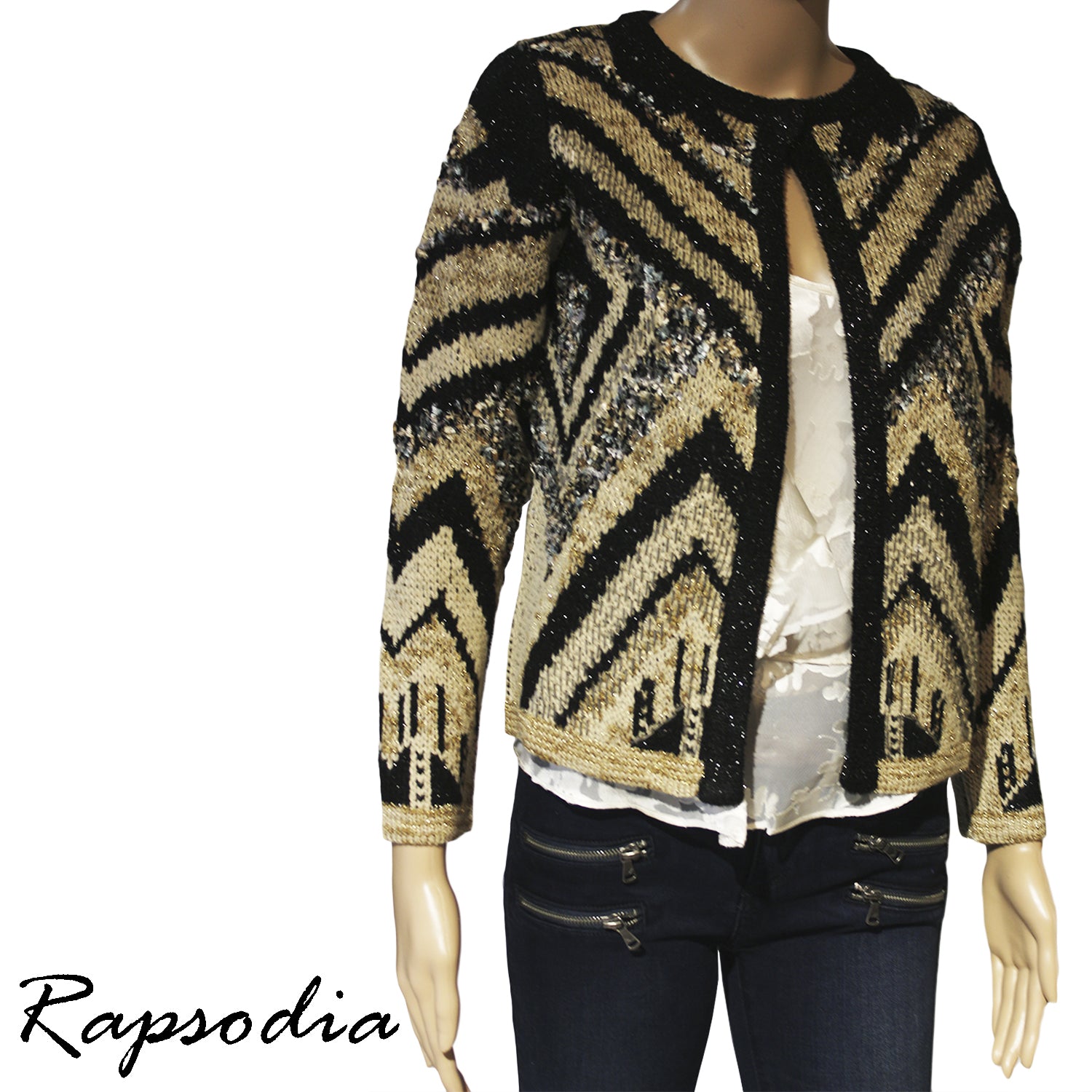 Sweater Rapsodia Vetiver Negro