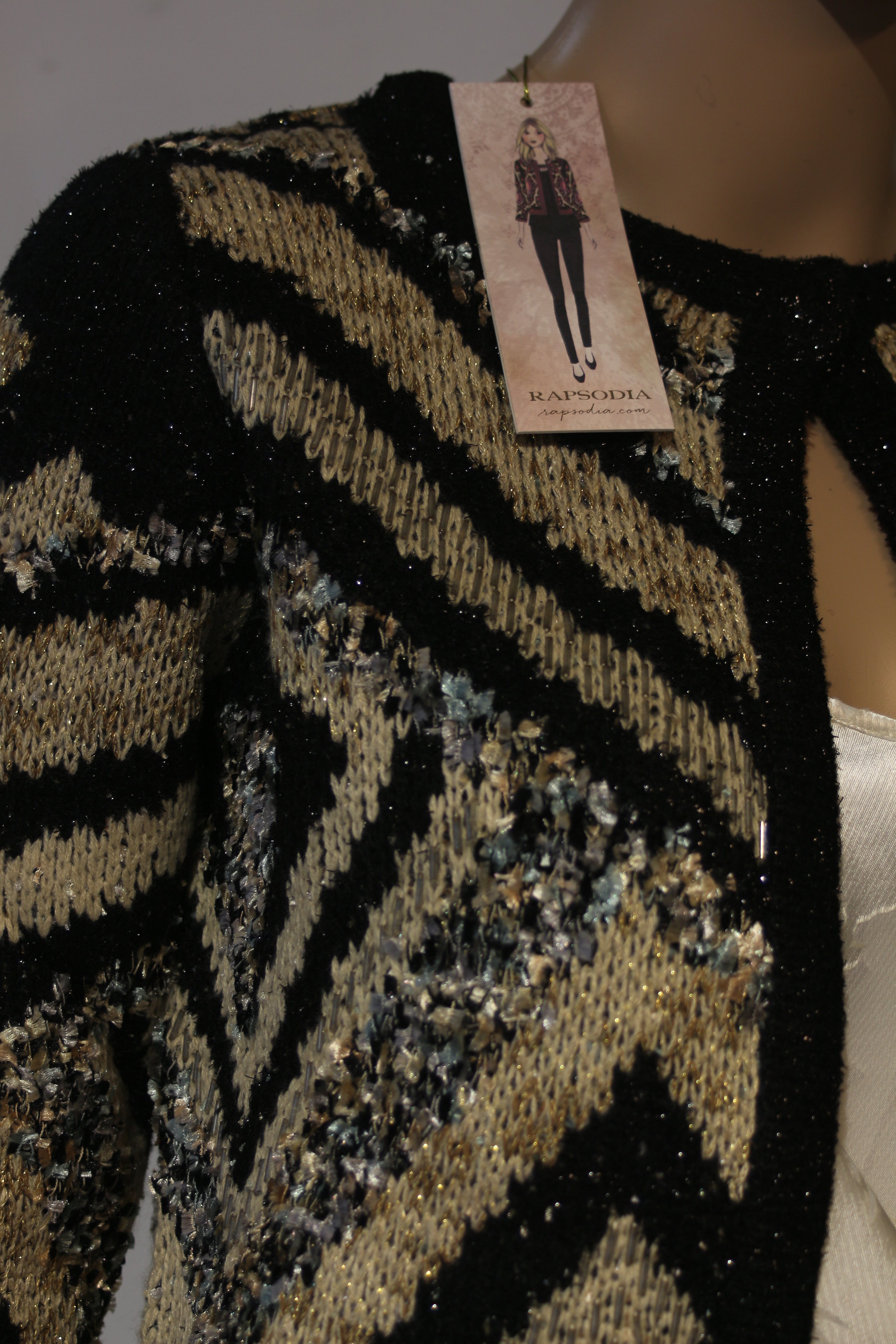 Sweater Rapsodia Vetiver Negro