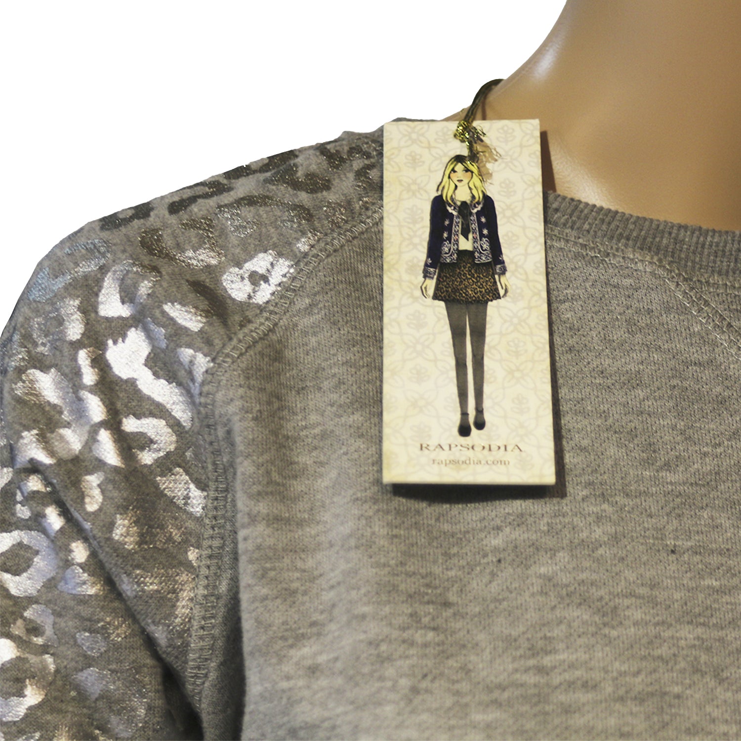 Sweater (Bzo) Rapsodia Nordik Gris