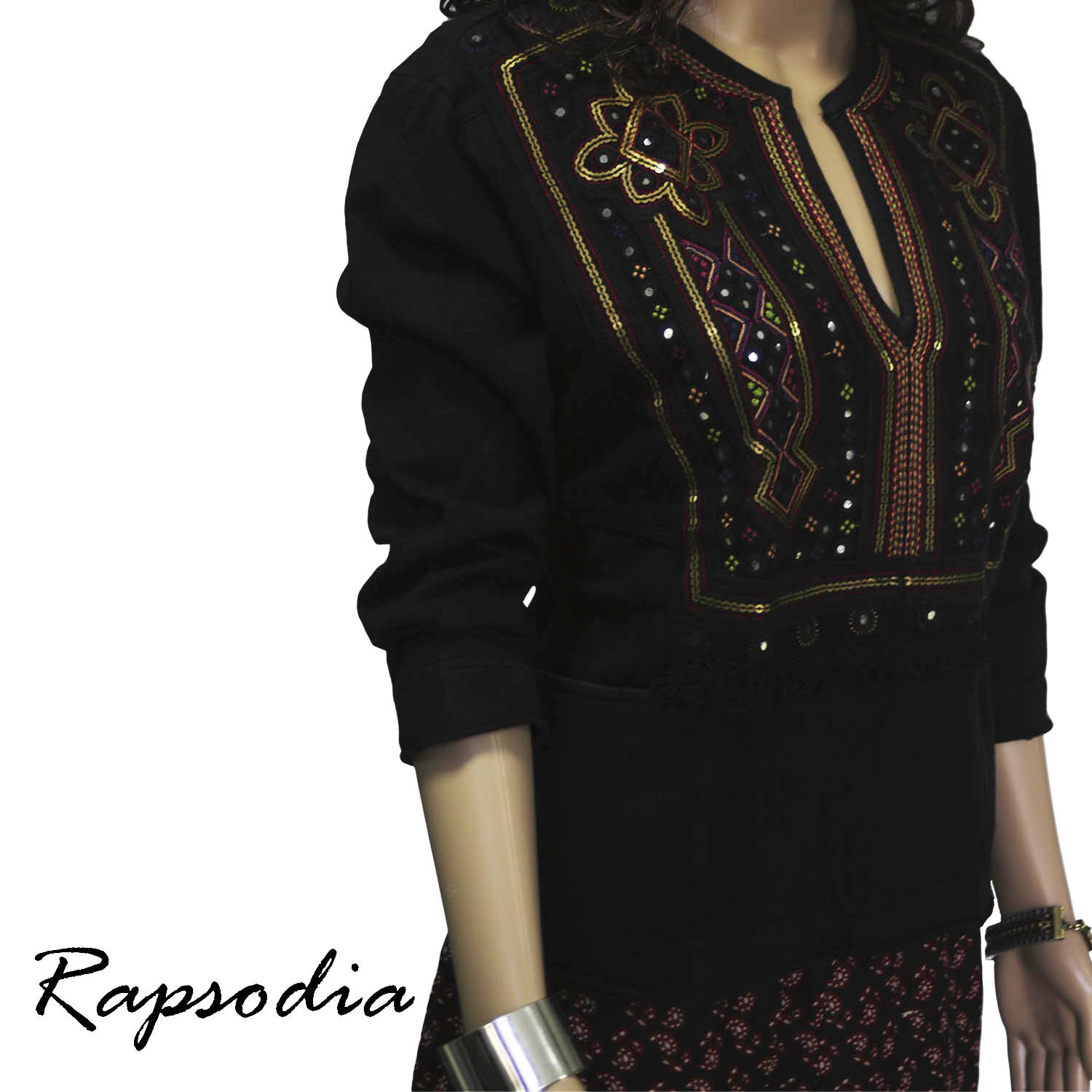 Sweater (Bzo) Rapsodia Bruna Kisa Negro