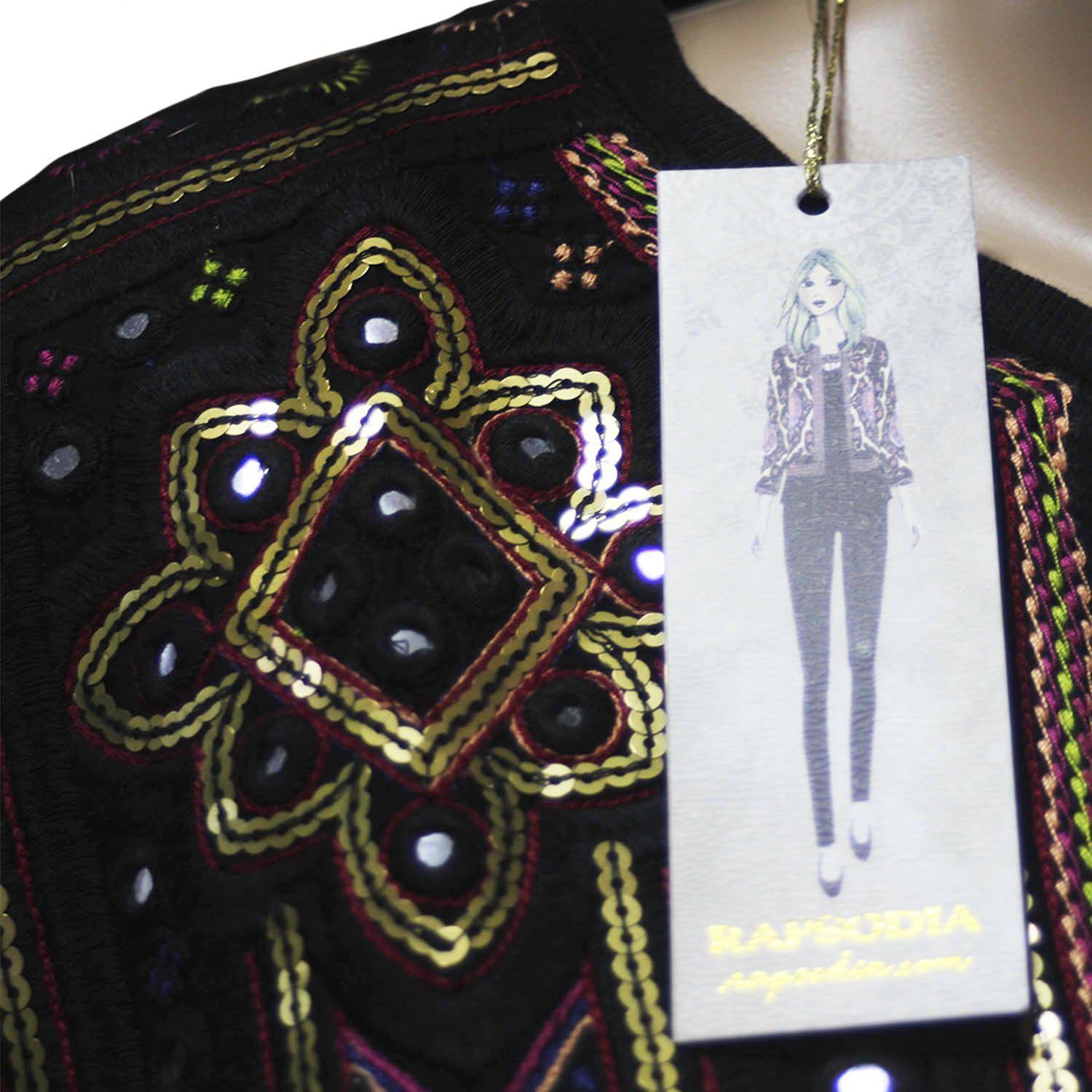 Sweater (Bzo) Rapsodia Bruna Kisa Negro