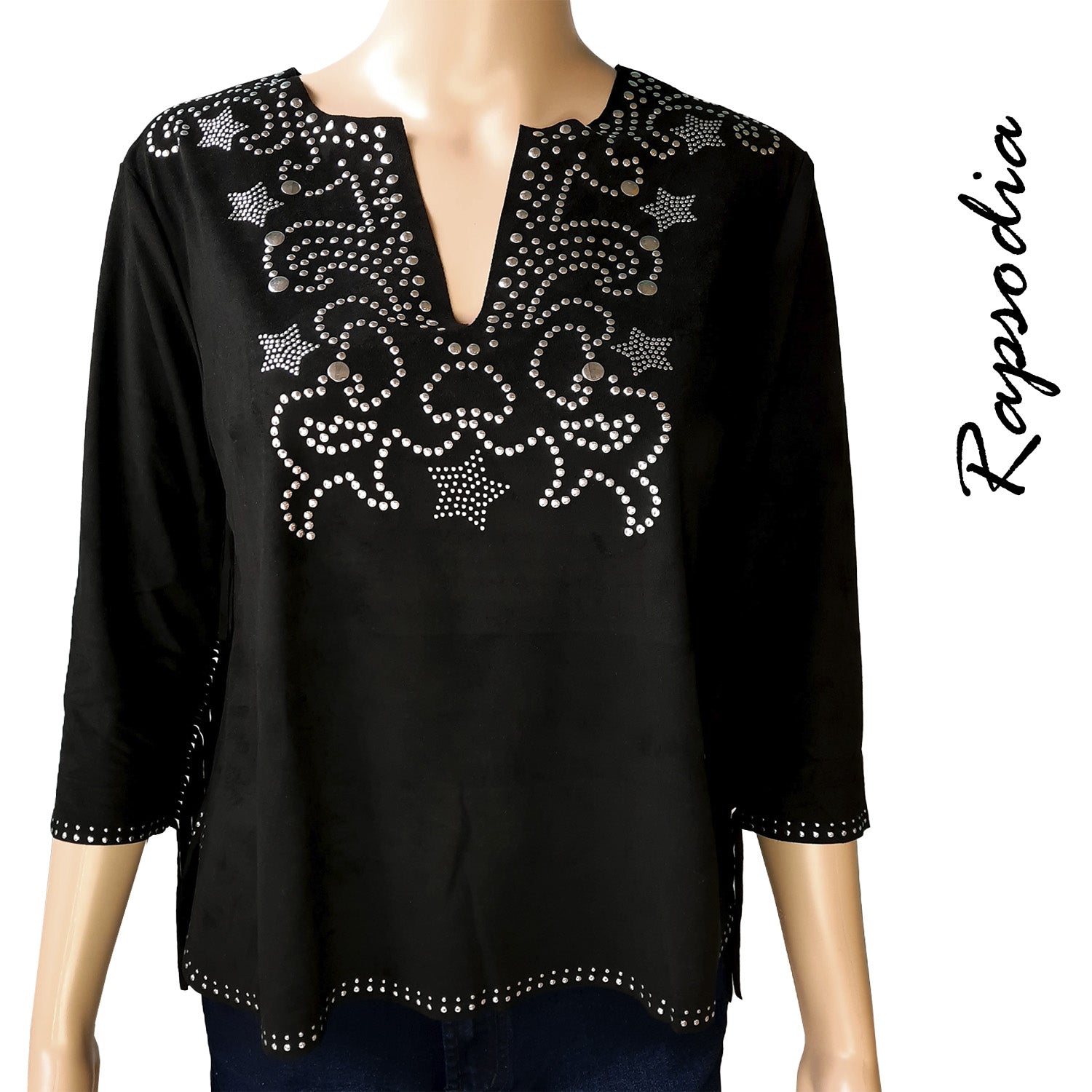Blusa Rapsodia Holloway Negro