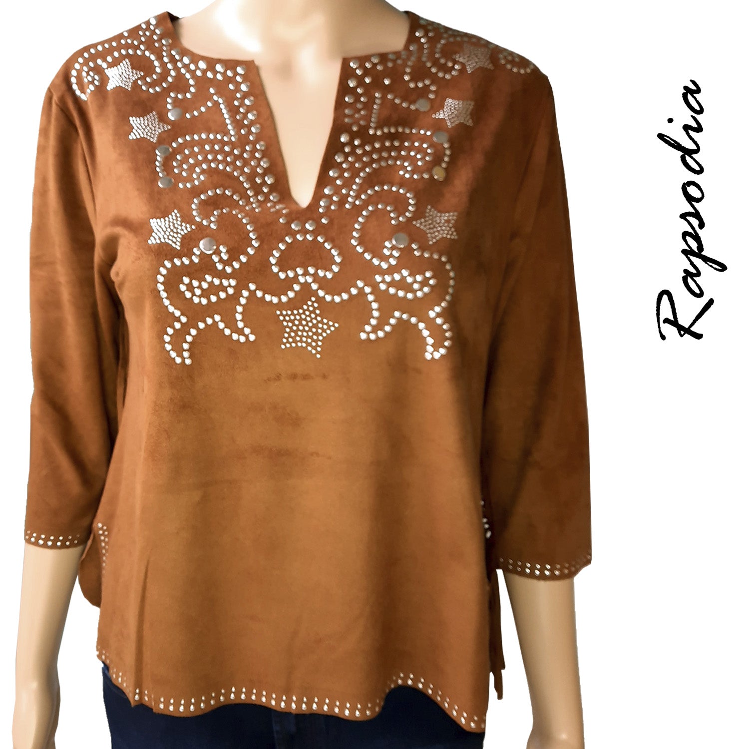 Blusa Rapsodia Holloway Marron