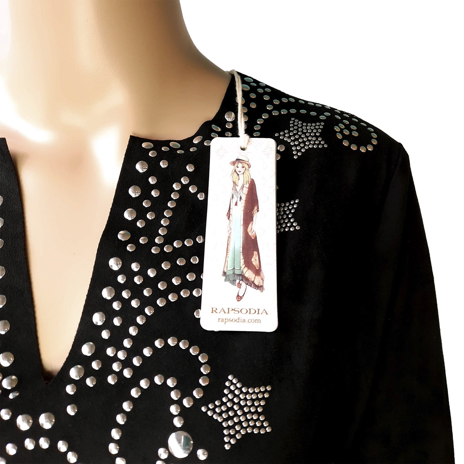Blusa Rapsodia Holloway Negro