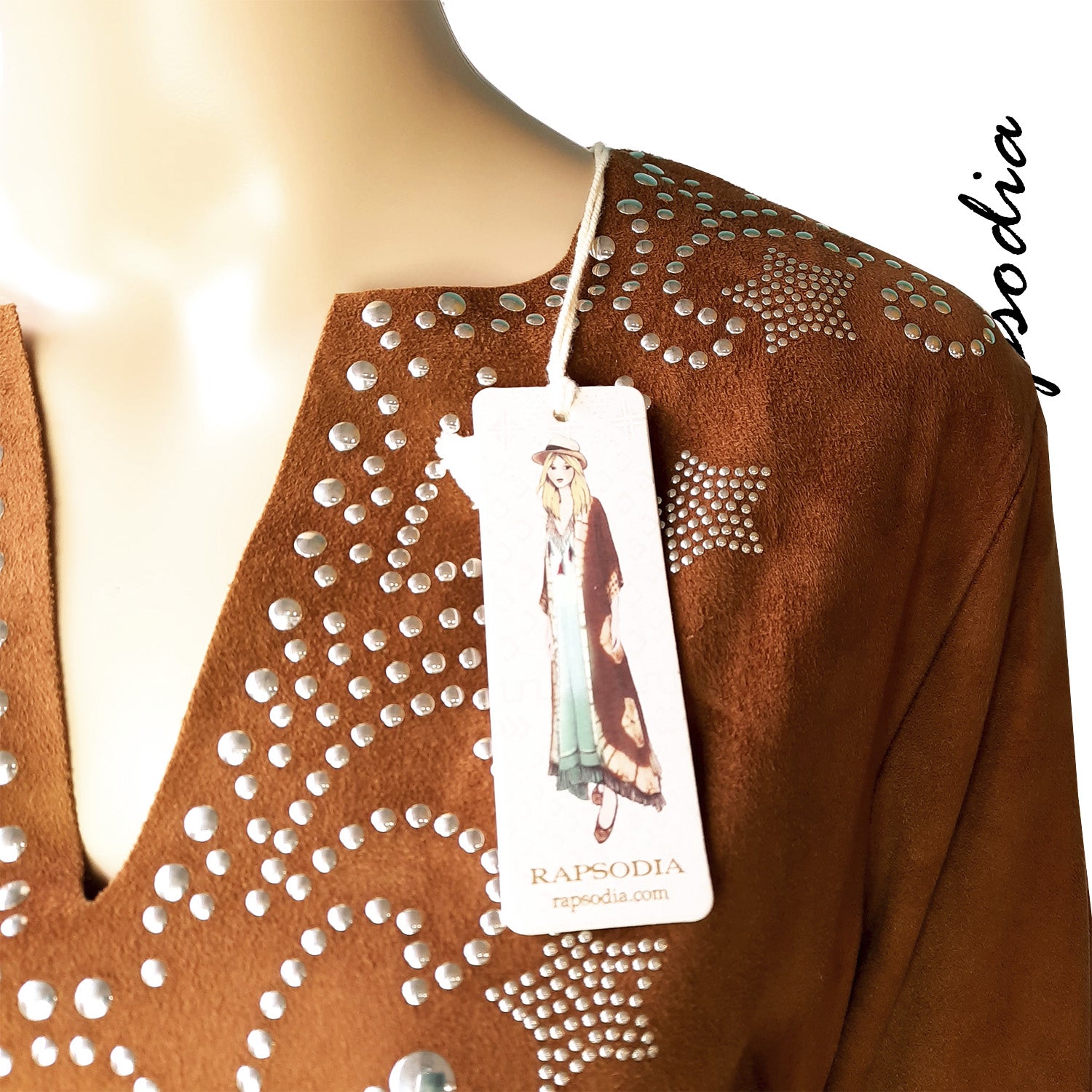 Blusa Rapsodia Holloway Marron