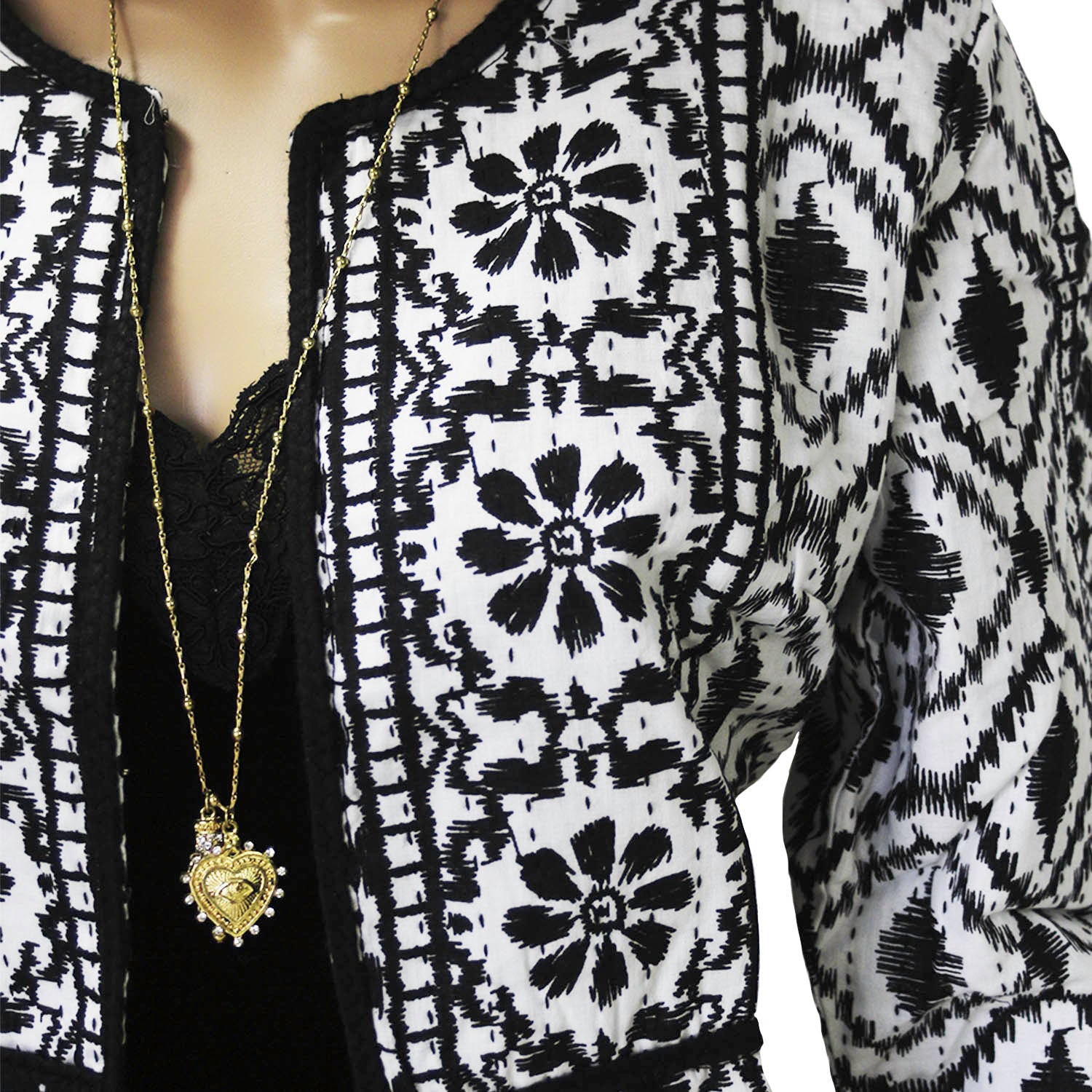 Chaqueta Rapsodia Tawara Ikoa Negro