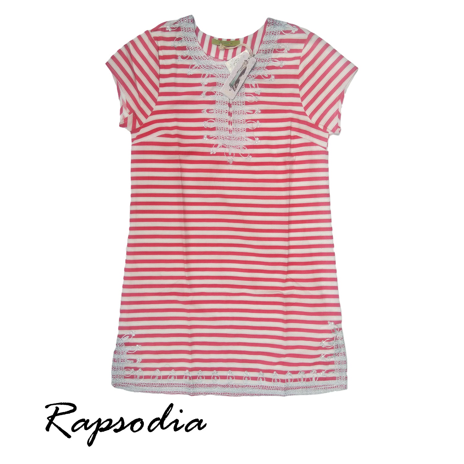 Vestido Rapsodia Corto Sasuke Coral