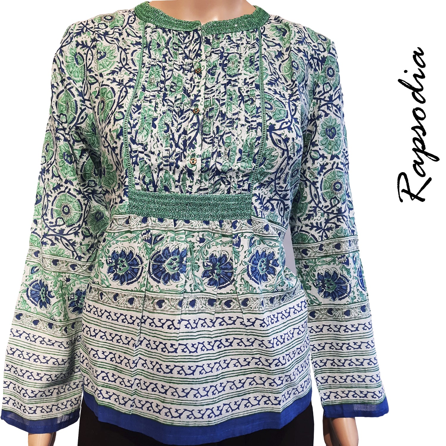 Blusa Rapsodia Yamato Verde