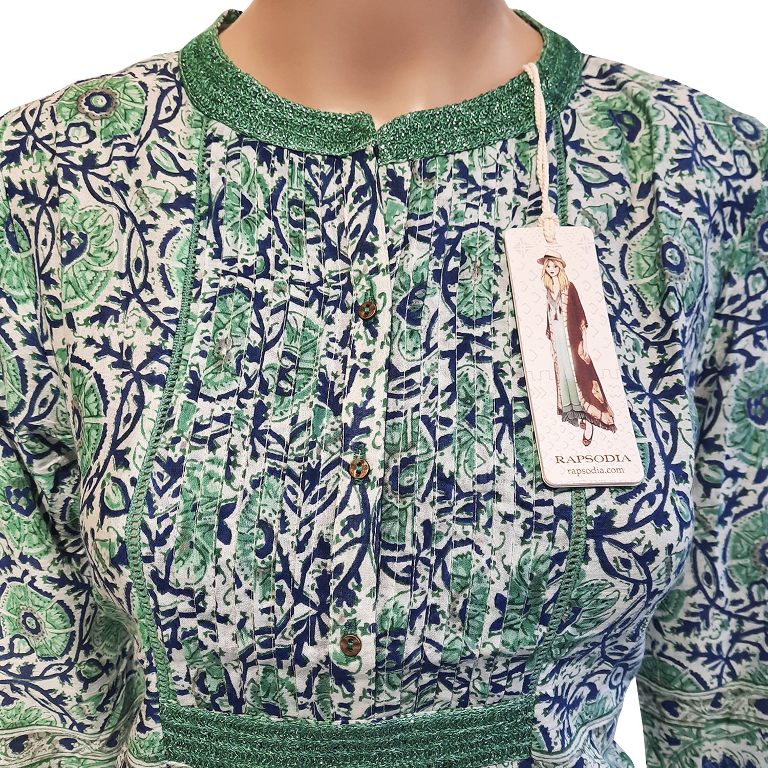 Blusa Rapsodia Yamato Verde