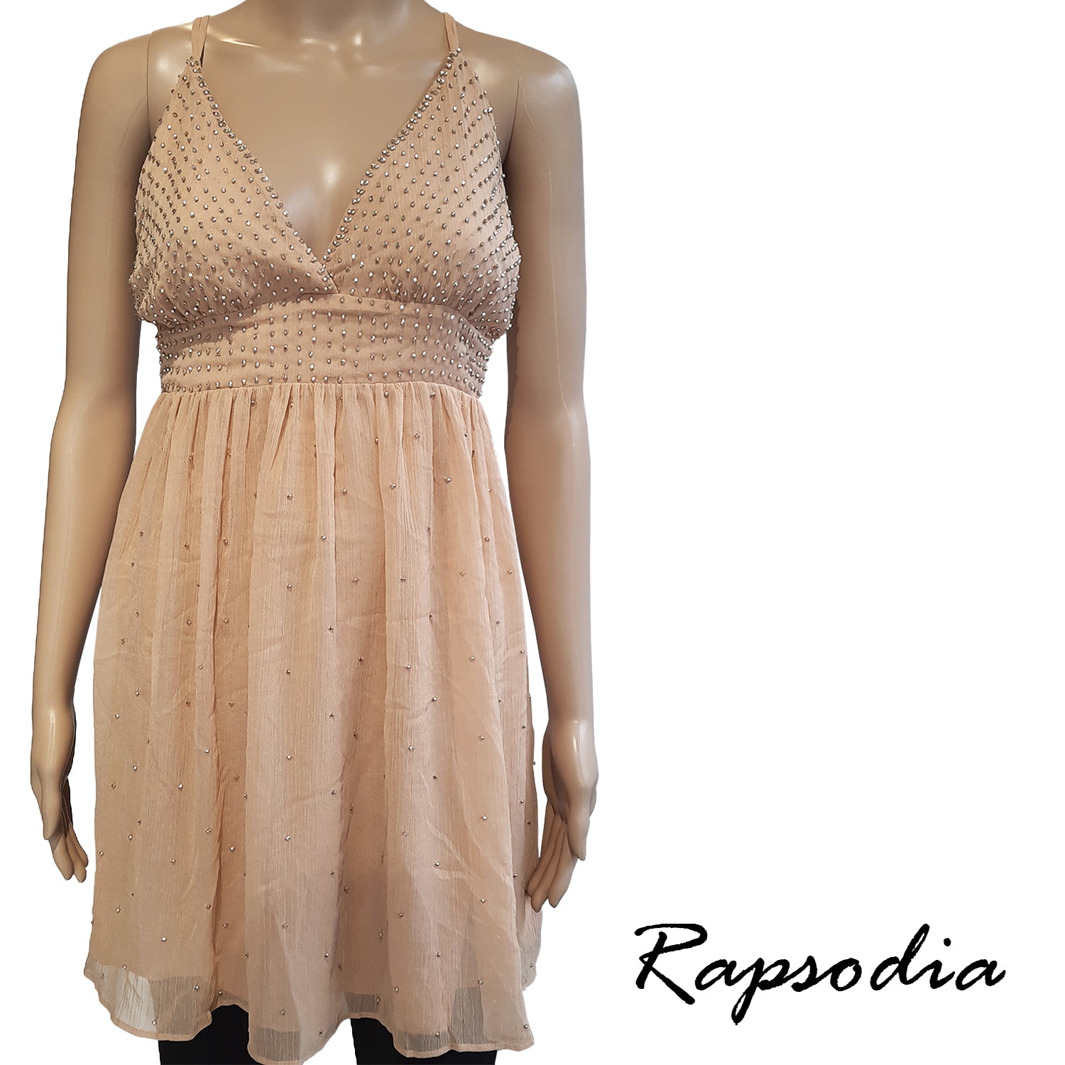 Vestido Rapsodia Jewara Rosa