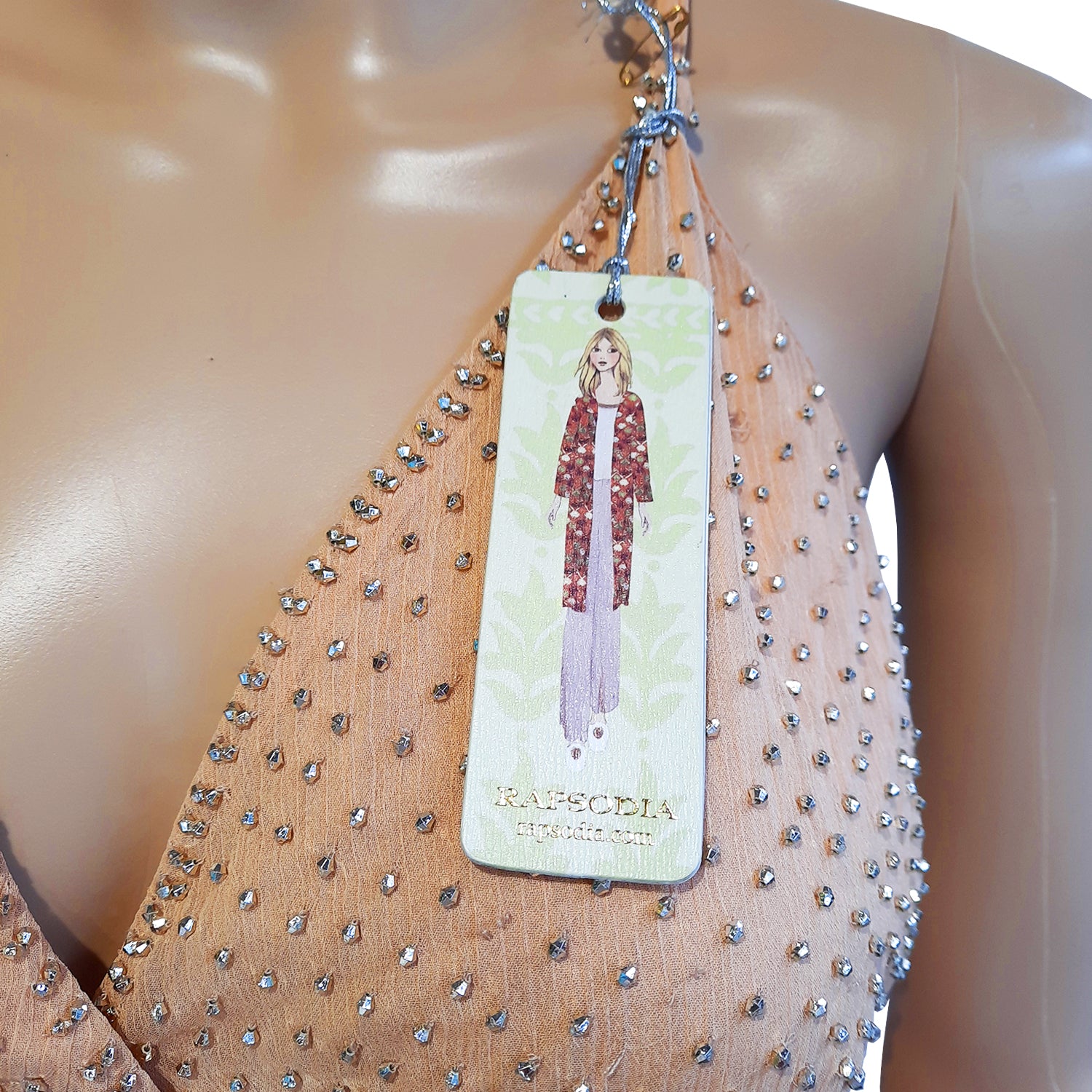 Vestido Rapsodia Jewara Rosa