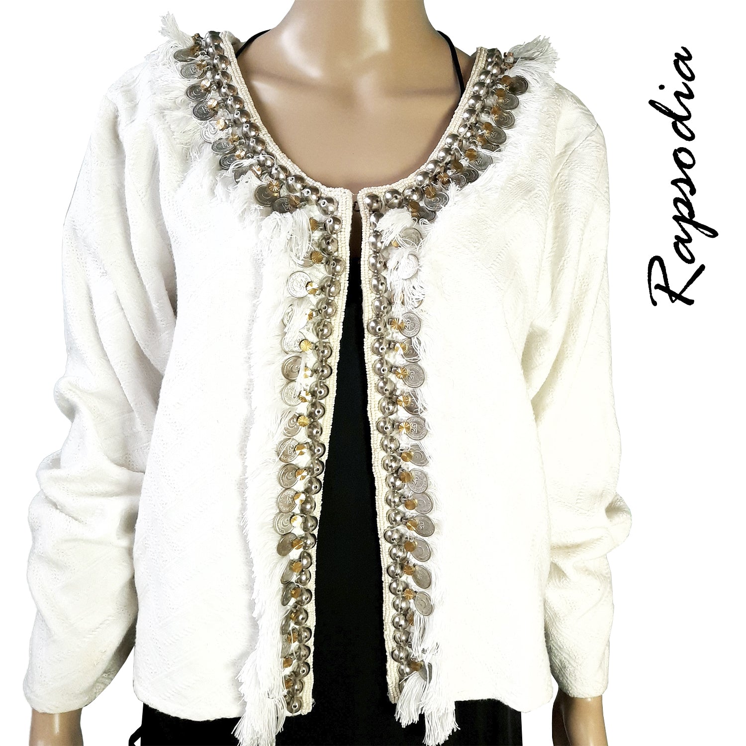 Chaqueta Rapsodia New Rema Shiraia Crudo