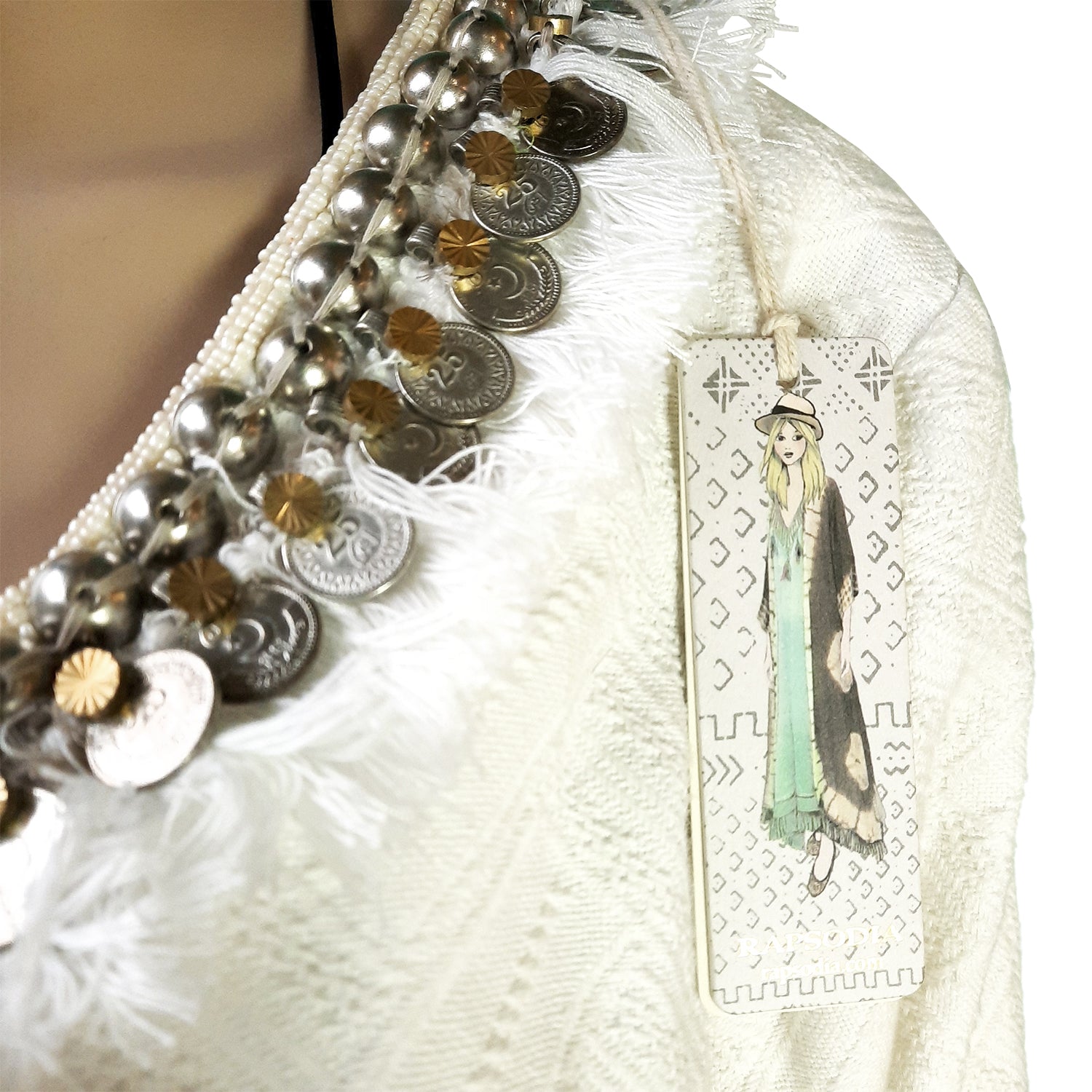 Chaqueta Rapsodia New Rema Shiraia Crudo