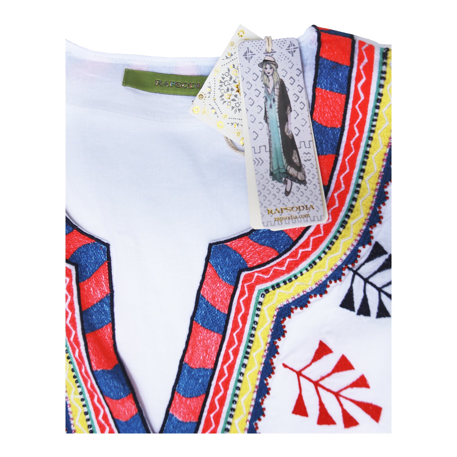 Vestido Rapsodia Taiki Blanco