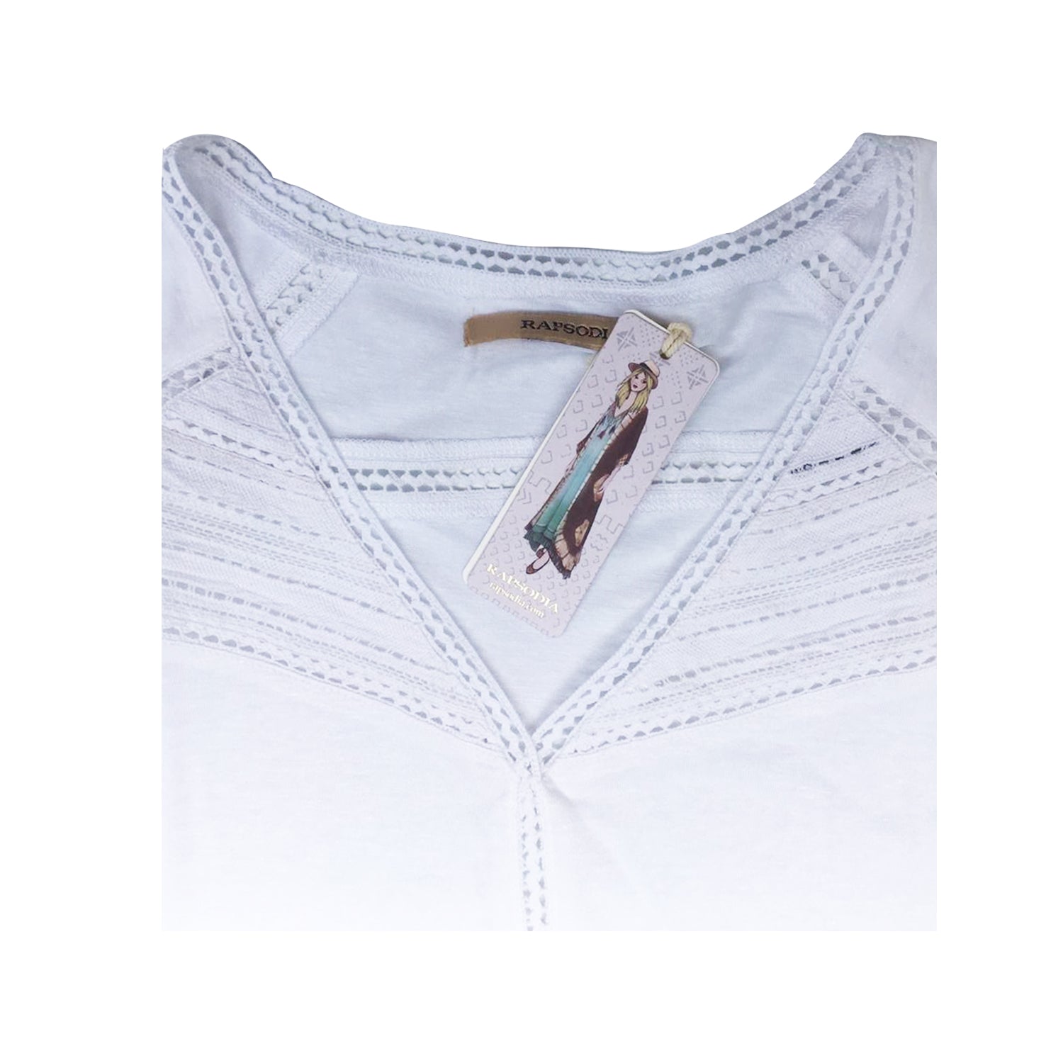 Blusa Rapsodia Rosarito Blanco