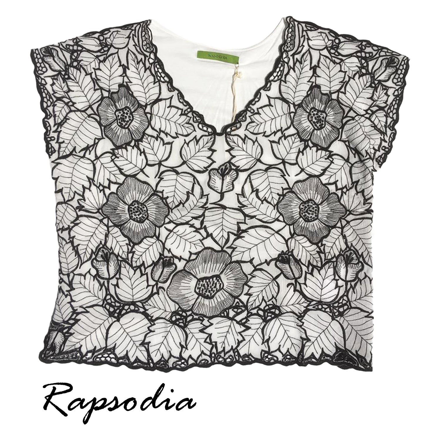 Blusa Rapsodia Bell House Negro