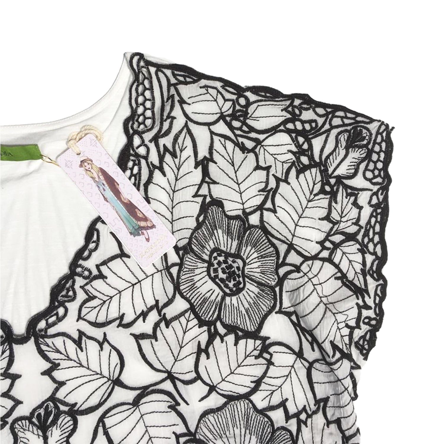 Blusa Rapsodia Bell House Negro