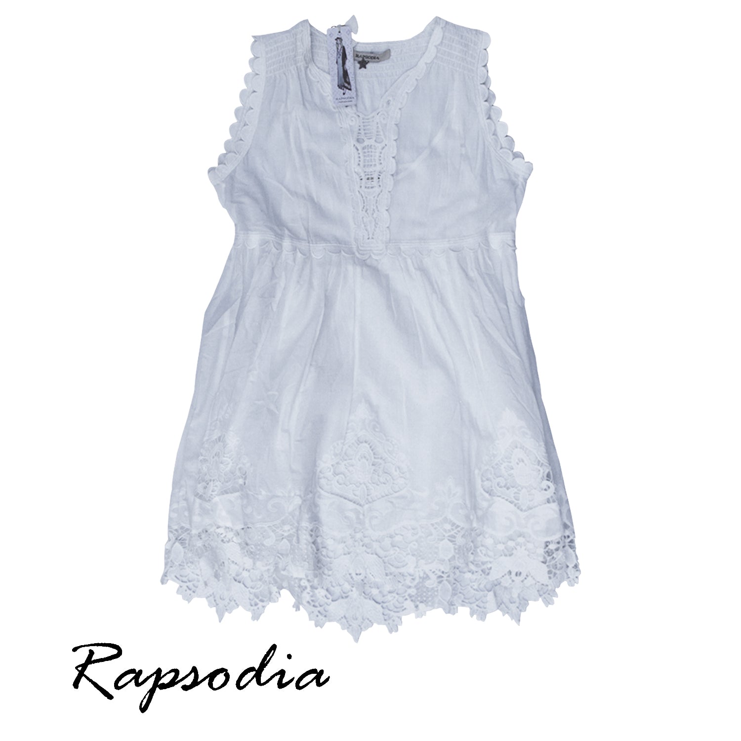 Vestido Rapsodia Lafayette Blanco