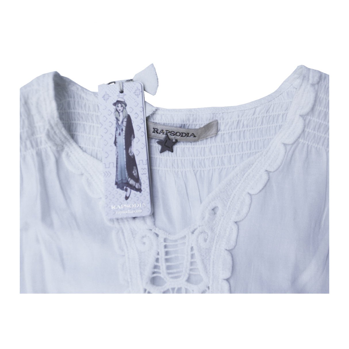 Vestido Rapsodia Lafayette Blanco