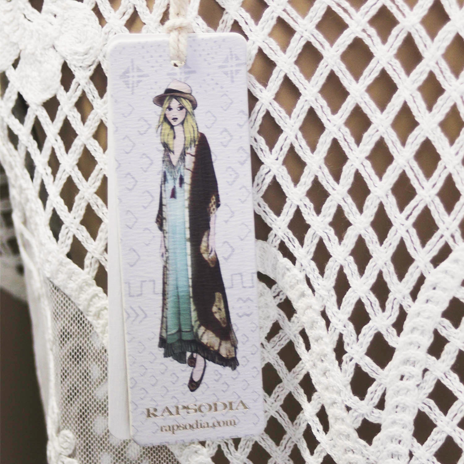 Polera Rapsodia Tinto Blanco