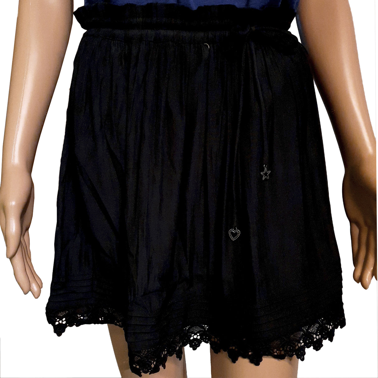 Falda Rapsodia Beverly Negro